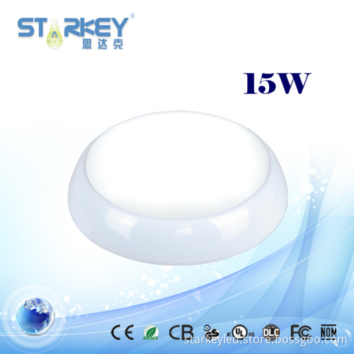 15W IP65 LED Bulkhead Ceiling Light